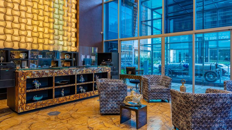 <b>Four Points by Sheraton, Bogota Lobby</b>. Images powered by <a href="https://www.leonardoworldwide.com/" title="Leonardo Worldwide" target="_blank">Leonardo</a>.