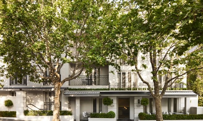 The Lyall Hotel Exterior