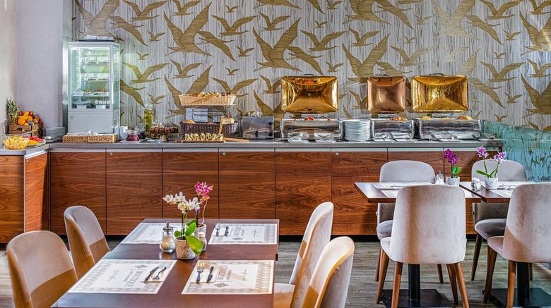 <b>Charm Hotel Budapest Restaurant</b>. Images powered by <a href="https://www.leonardoworldwide.com/" title="Leonardo Worldwide" target="_blank">Leonardo</a>.