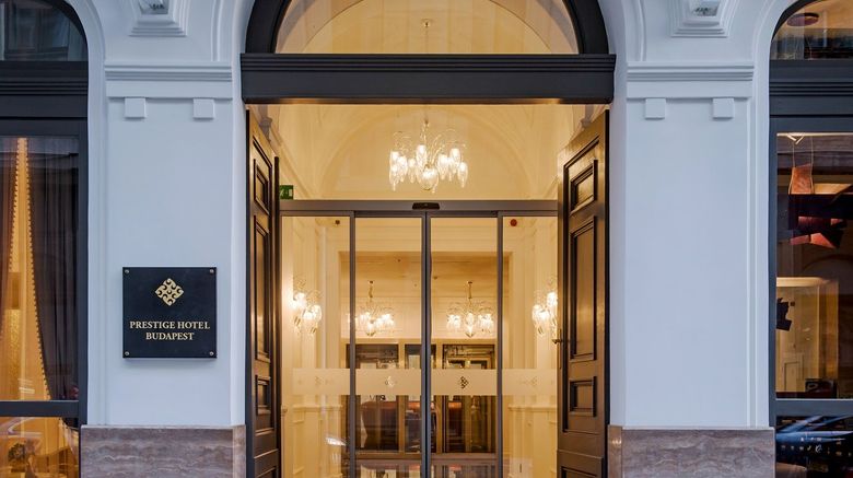 <b>Prestige Hotel Budapest Exterior</b>. Images powered by <a href="https://www.leonardoworldwide.com/" title="Leonardo Worldwide" target="_blank">Leonardo</a>.