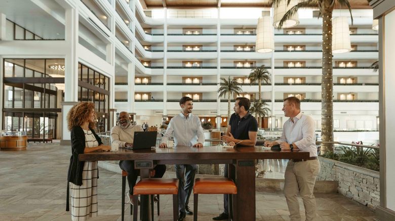 <b>JW Marriott Desert Springs Resort & Spa Lobby</b>. Images powered by <a href="https://www.leonardoworldwide.com/" title="Leonardo Worldwide" target="_blank">Leonardo</a>.