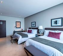 Square Small Luxury Hotel Room