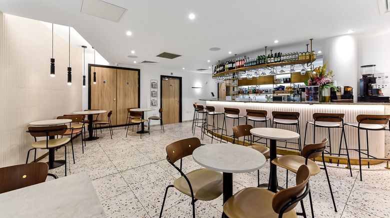 <b>Z Hotel Trafalgar Restaurant</b>. Images powered by <a href="https://www.leonardoworldwide.com/" title="Leonardo Worldwide" target="_blank">Leonardo</a>.