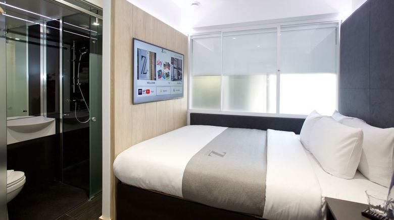 <b>Z Hotel Tottenham Court Road Room</b>. Images powered by <a href="https://www.leonardoworldwide.com/" title="Leonardo Worldwide" target="_blank">Leonardo</a>.