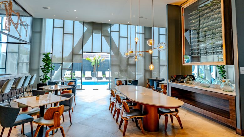 <b>Courtyard Santiago Airport Restaurant</b>. Images powered by <a href="https://www.leonardoworldwide.com/" title="Leonardo Worldwide" target="_blank">Leonardo</a>.