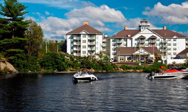 Residence Inn Gravenhurst Muskoka Wharf Exterior