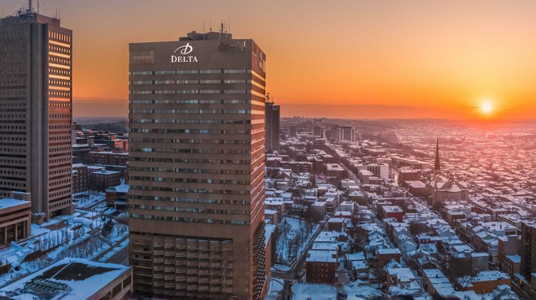 <b>Delta Hotels by Marriott Quebec Exterior</b>. Images powered by <a href="https://www.leonardoworldwide.com/" title="Leonardo Worldwide" target="_blank">Leonardo</a>.