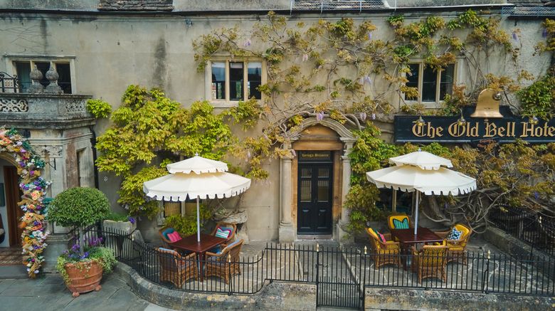 <b>Old Bell Hotel Exterior</b>. Images powered by <a href="https://www.leonardoworldwide.com/" title="Leonardo Worldwide" target="_blank">Leonardo</a>.