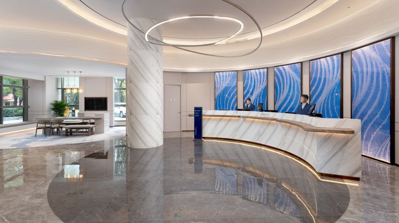 <b>Holiday Inn Express Shanghai Gumei Exterior</b>. Images powered by <a href="https://www.leonardoworldwide.com/" title="Leonardo Worldwide" target="_blank">Leonardo</a>.