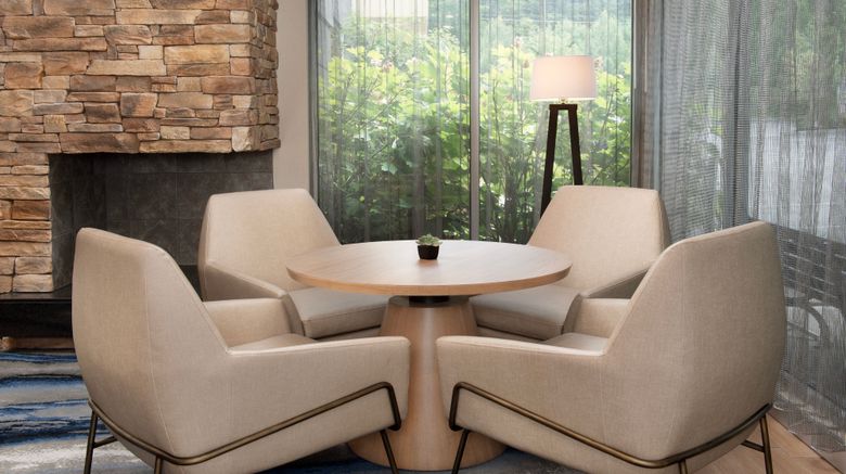 <b>Fairfield Inn & Suits by Marriott Ithaca Lobby</b>. Images powered by <a href="https://www.leonardoworldwide.com/" title="Leonardo Worldwide" target="_blank">Leonardo</a>.