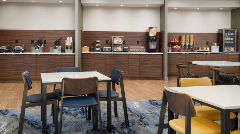 <b>Fairfield Inn & Suits by Marriott Ithaca Restaurant</b>. Images powered by <a href="https://www.leonardoworldwide.com/" title="Leonardo Worldwide" target="_blank">Leonardo</a>.