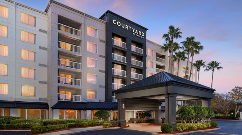 <b>Courtyard by Marriott Orlando Downtown Exterior</b>. Images powered by <a href="https://www.leonardoworldwide.com/" title="Leonardo Worldwide" target="_blank">Leonardo</a>.