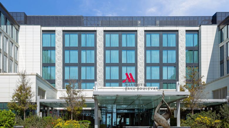 <b>Baku Marriott Hotel Boulevard Exterior</b>. Images powered by <a href="https://www.leonardoworldwide.com/" title="Leonardo Worldwide" target="_blank">Leonardo</a>.