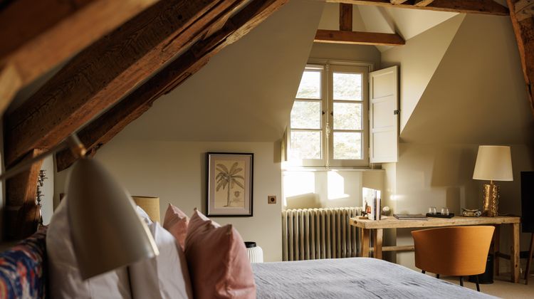 Chateau de Locguenole Hotel Room