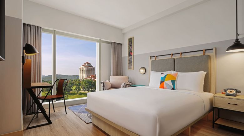 <b>Moxy Putrajaya Room</b>. Images powered by <a href="https://www.leonardoworldwide.com/" title="Leonardo Worldwide" target="_blank">Leonardo</a>.
