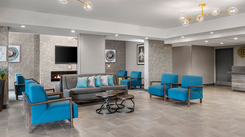 <b>Four Points by Sheraton Westchester Lobby</b>. Images powered by <a href="https://www.leonardoworldwide.com/" title="Leonardo Worldwide" target="_blank">Leonardo</a>.