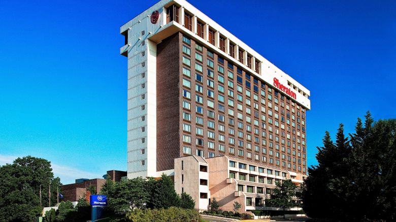 Sheraton Pentagon City Hotel Exterior. Images powered by <a href="https://www.leonardoworldwide.com" target="_blank" rel="noopener">Leonardo</a>.