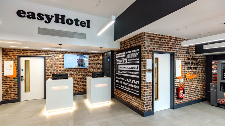 <b>easyHotel Milton Keynes Central Lobby</b>. Images powered by <a href="https://www.leonardoworldwide.com/" title="Leonardo Worldwide" target="_blank">Leonardo</a>.