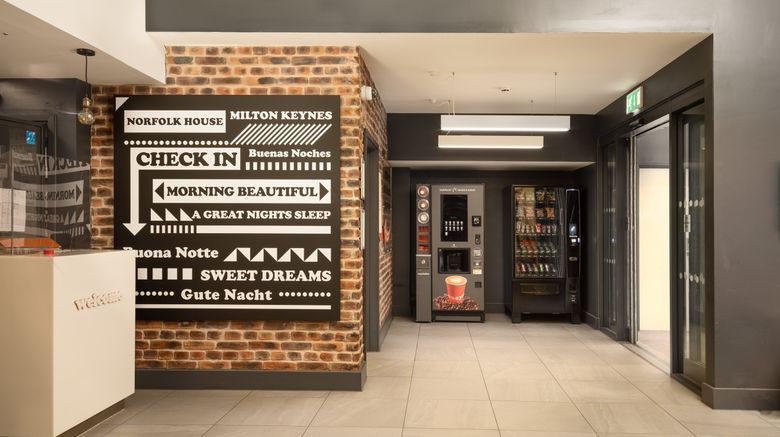 <b>easyHotel Milton Keynes Central Lobby</b>. Images powered by <a href="https://www.leonardoworldwide.com/" title="Leonardo Worldwide" target="_blank">Leonardo</a>.