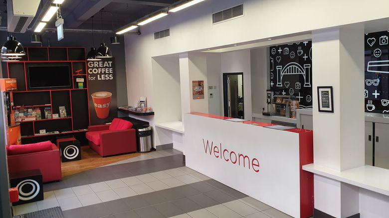 <b>easyHotel Newcastle City Centre Lobby</b>. Images powered by <a href="https://www.leonardoworldwide.com/" title="Leonardo Worldwide" target="_blank">Leonardo</a>.