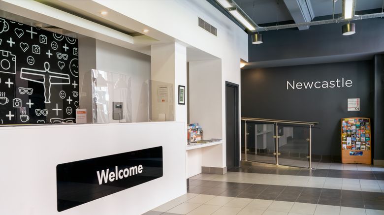 <b>easyHotel Newcastle City Centre Lobby</b>. Images powered by <a href="https://www.leonardoworldwide.com/" title="Leonardo Worldwide" target="_blank">Leonardo</a>.