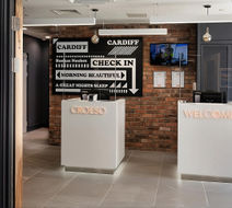 easyHotel Cardiff Lobby