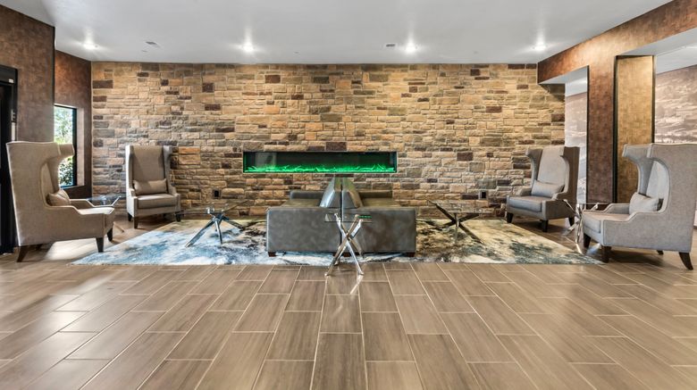 <b>Cobblestone Hotel & Suites Main Street Lobby</b>. Images powered by <a href="https://www.leonardoworldwide.com/" title="Leonardo Worldwide" target="_blank">Leonardo</a>.