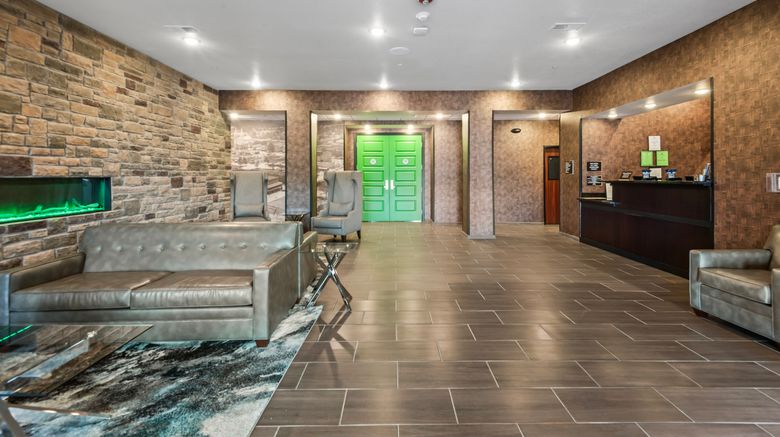 <b>Cobblestone Hotel & Suites Main Street Lobby</b>. Images powered by <a href="https://www.leonardoworldwide.com/" title="Leonardo Worldwide" target="_blank">Leonardo</a>.