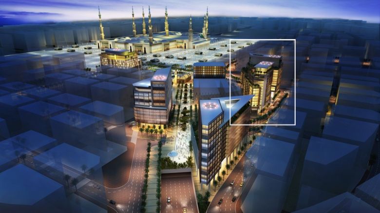 Al Manakha Rotana Madinah Exterior. Images powered by <a href="https://www.leonardoworldwide.com" target="_blank" rel="noopener">Leonardo</a>.