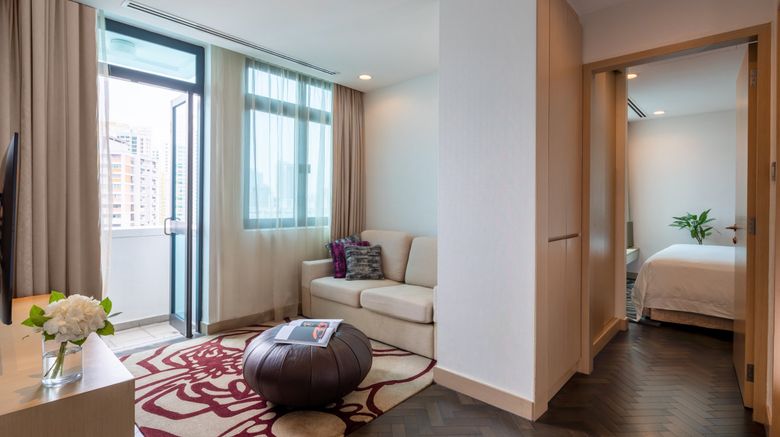 <b>Fraser Suites Singapore Room</b>. Images powered by <a href="https://www.leonardoworldwide.com/" title="Leonardo Worldwide" target="_blank">Leonardo</a>.
