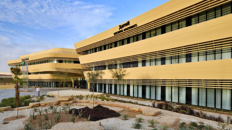 Marriott Riyadh Diplomatic Quarter Exterior. Images powered by <a href="https://www.leonardoworldwide.com" target="_blank" rel="noopener">Leonardo</a>.