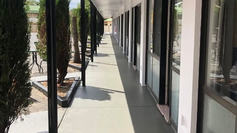 <b>Jackie Howe Motel Exterior</b>. Images powered by <a href="https://www.leonardoworldwide.com/" title="Leonardo Worldwide" target="_blank">Leonardo</a>.