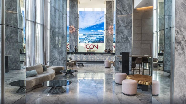 <b>ICON Hotel Santiago Lobby</b>. Images powered by <a href="https://www.leonardoworldwide.com/" title="Leonardo Worldwide" target="_blank">Leonardo</a>.