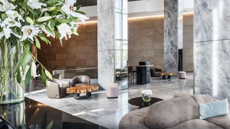 <b>ICON Hotel Santiago Lobby</b>. Images powered by <a href="https://www.leonardoworldwide.com/" title="Leonardo Worldwide" target="_blank">Leonardo</a>.