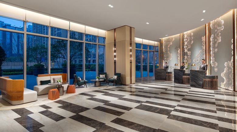 <b>Fraser Place Chengdu Lobby</b>. Images powered by <a href="https://www.leonardoworldwide.com/" title="Leonardo Worldwide" target="_blank">Leonardo</a>.