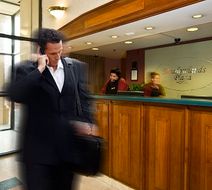 Meadowlands Plaza Hotel Lobby