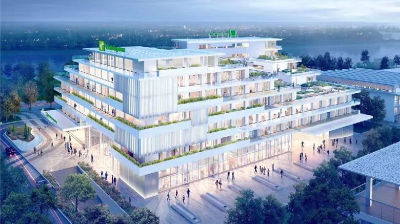 <b>Holiday Inn Quzhou Exterior</b>. Images powered by <a href="https://www.leonardoworldwide.com/" title="Leonardo Worldwide" target="_blank">Leonardo</a>.