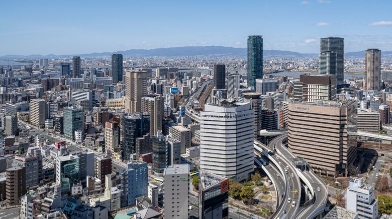 <b>Four Seasons Hotel Osaka Exterior</b>. Images powered by <a href="https://www.leonardoworldwide.com/" title="Leonardo Worldwide" target="_blank">Leonardo</a>.