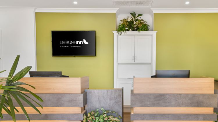 Leisure Inn Pokolbin Hill Lobby