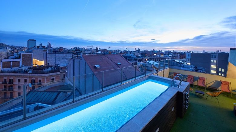 <b>1881 Barcelona Grand Rosellon Hotel Pool</b>. Images powered by <a href=https://www.travelagewest.com/Hotels/Barcelona/