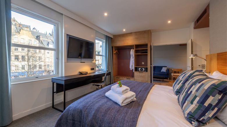 <b>Apex City of Edinburgh Hotel Room</b>. Images powered by <a href="https://www.leonardoworldwide.com/" title="Leonardo Worldwide" target="_blank">Leonardo</a>.