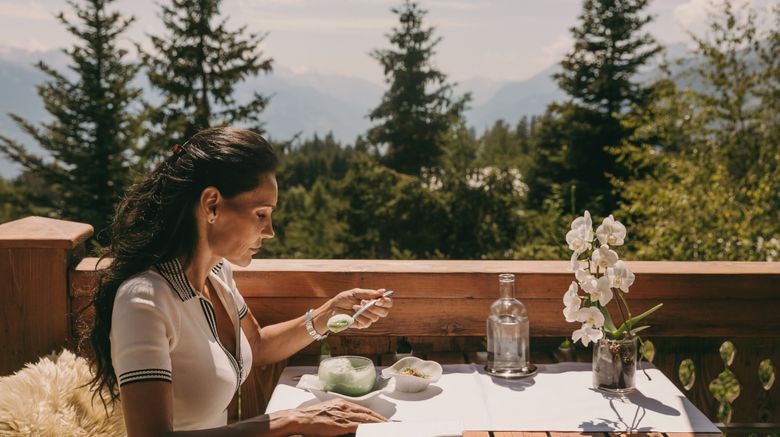 <b>LeCrans Hotel and Spa Restaurant</b>. Images powered by <a href="https://www.leonardoworldwide.com/" title="Leonardo Worldwide" target="_blank">Leonardo</a>.