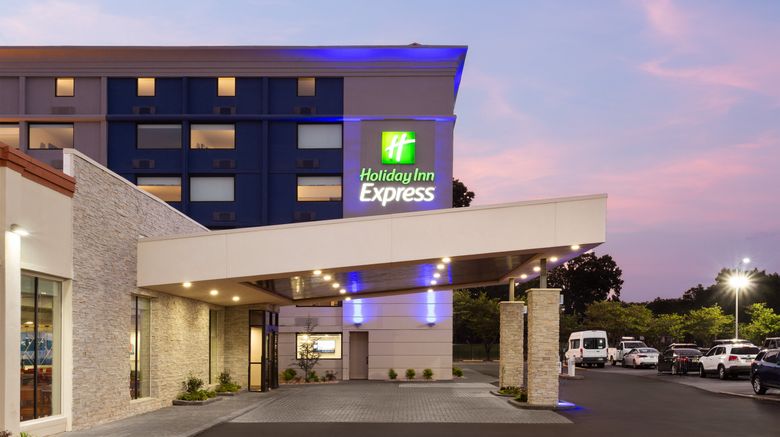 Holiday Inn Express Atlanta Airport-N. Exterior. Images powered by <a href="https://www.leonardoworldwide.com" target="_blank" rel="noopener">Leonardo</a>.