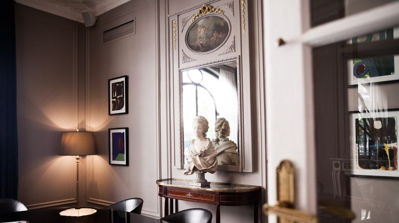 <b>Hotel Vernet Champs Elysees Lobby</b>. Images powered by <a href=https://www.travelagewest.com/Hotels/Paris/