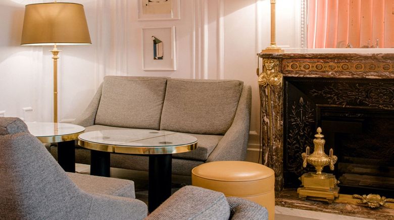 <b>Hotel Vernet Champs Elysees Lobby</b>. Images powered by <a href=https://www.travelagewest.com/Hotels/Paris/