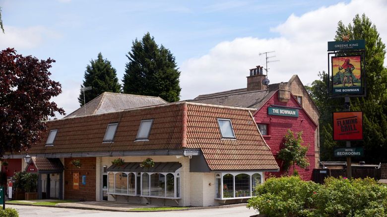 <b>The Bowman by Greene King Inns Exterior</b>. Images powered by <a href="https://www.leonardoworldwide.com/" title="Leonardo Worldwide" target="_blank">Leonardo</a>.
