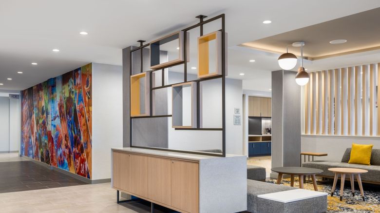<b>TownePlace Suites Geneva at Spire Lobby</b>. Images powered by <a href="https://www.leonardoworldwide.com/" title="Leonardo Worldwide" target="_blank">Leonardo</a>.