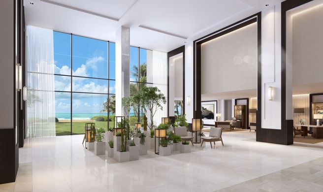 The St. Regis Aruba Resort Lobby