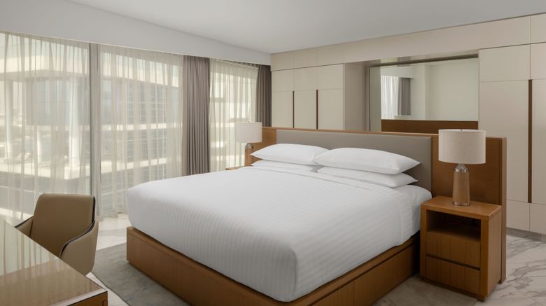 <b>Marriott Marquis Dubai Room</b>. Images powered by <a href="https://www.leonardoworldwide.com/" title="Leonardo Worldwide" target="_blank">Leonardo</a>.