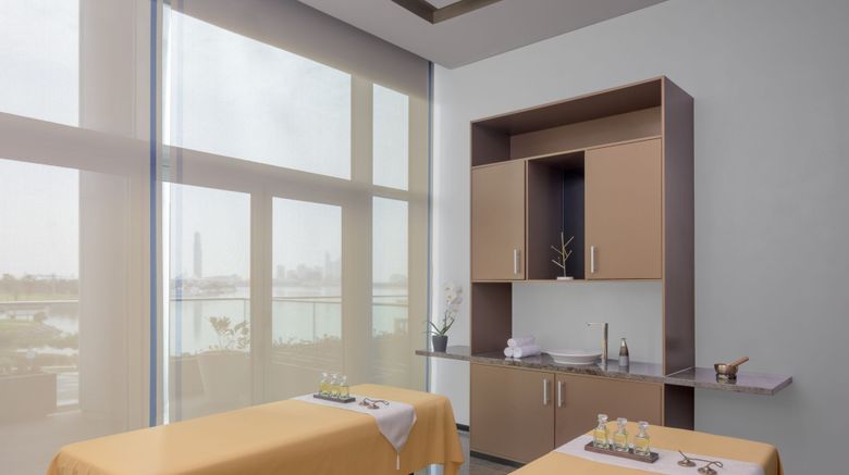 <b>Marriott Marquis Dubai Spa</b>. Images powered by <a href="https://www.leonardoworldwide.com/" title="Leonardo Worldwide" target="_blank">Leonardo</a>.
